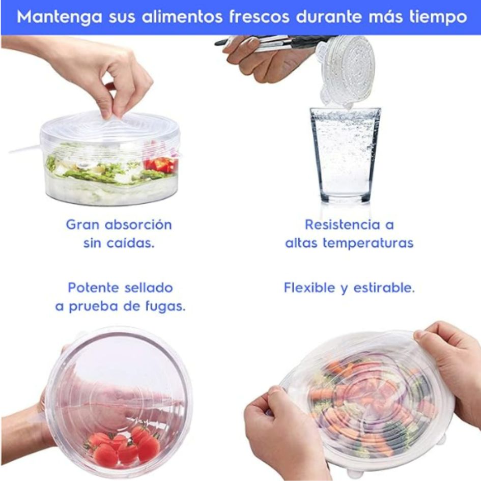 TAPAS DE SILICON