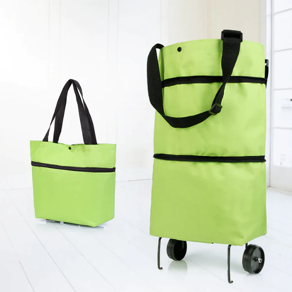 BOLSA PLEGABLE CON RUEDAS