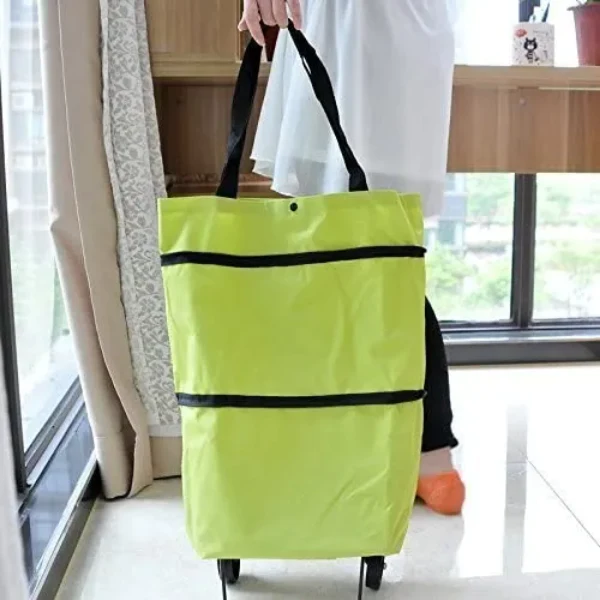 BOLSA PLEGABLE CON RUEDAS